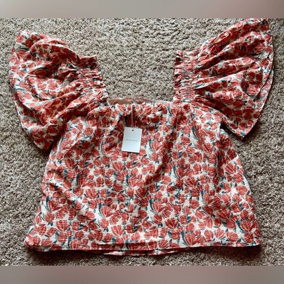Moodie Bethany Floral Blouse Size 2X - Picture 12 of 14
